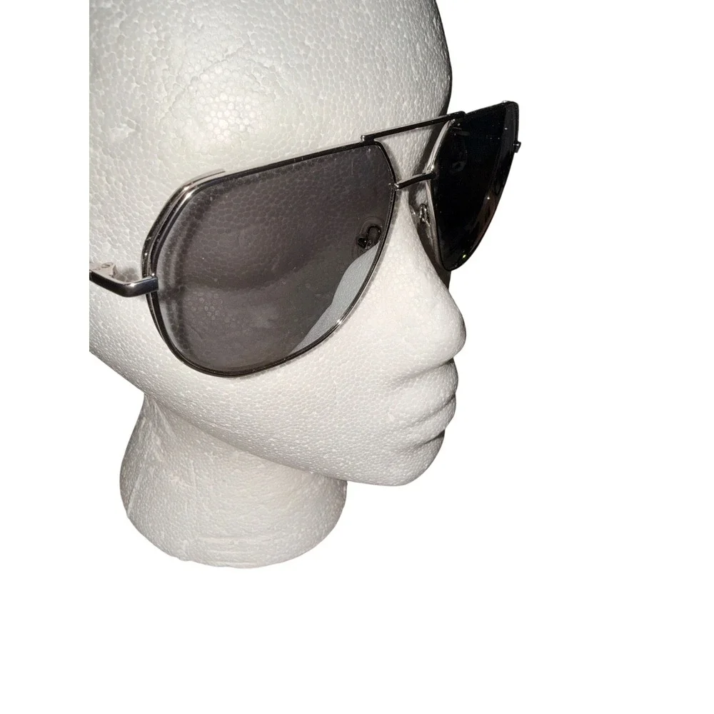 Skechers‎ SE6150 10C Silver Aviator Sunglasses Mirrored Lens Downtown Retro 90s